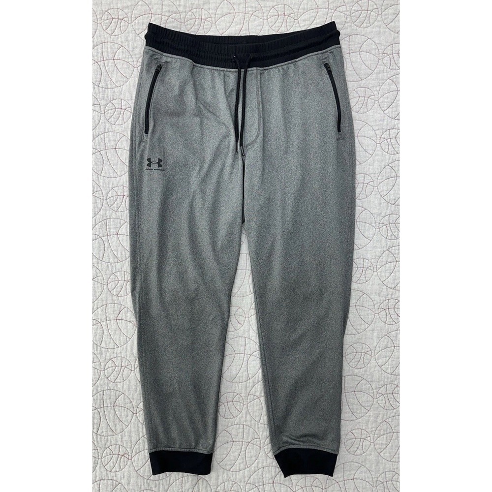 Under Armour Sportstyle Joggers Carbon Heather Gray‎ Activewear / Men's XL